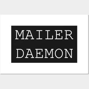 Mailer-Daemon Halloween Costume Idea shirt Posters and Art